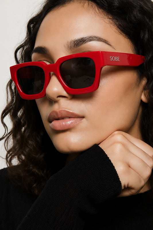 SOBE Premium Red Polarized Sunglasses